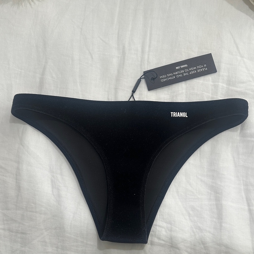 TRIANGL Black Bikini Bottom